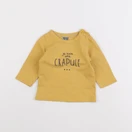 Tape à l'oeil - tee-shirt jaune - 3 mois