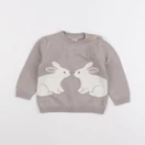 H&M - pull beige - 12 mois