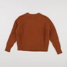 Uniqlo - pull orange - 7/8 ans