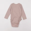 H&M - body rose - 9/12 mois
