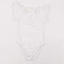 Zara - body à col blanc - 9/12 mois