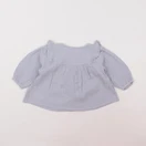 Vertbaudet - blouse bleu - 9 mois