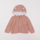 Vertbaudet - gilet rose - 12 mois