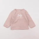Vertbaudet - sweat rose - 18 mois