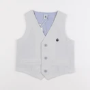 Petit Bateau - gilet bleu - 4 ans