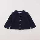 Jacadi - sweat bleu - 12 mois