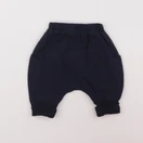 Boutchou - sarouel doublé bleu - 3 mois