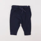 H&M - sarouel bleu - 6 mois