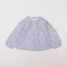 Jacadi - blouse liberty bleu - 36 mois