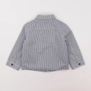 Jacadi - veste doublé bleu - 24 mois