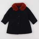 Jacadi - manteau bleu - 24 mois