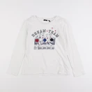 IKKS - tee-shirt blanc - 10 ans