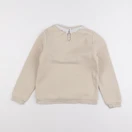 Vertbaudet - sweat beige - 8 ans