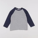 H&M - tee-shirt gris - 12/18 mois