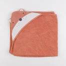 Vertbaudet - cape de bain orange - 0/12 mois