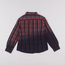 IKKS - chemise bleu, rouge - 5 ans