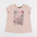 IKKS - tee-shirt rose - 6 ans