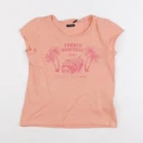 IKKS - tee-shirt orange - 8 ans