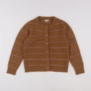 Vertbaudet - gilet marron - 8 ans