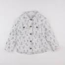 Vertbaudet - veste blanc, rose - 8 ans