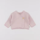 Vertbaudet - gilet rose - 1 mois