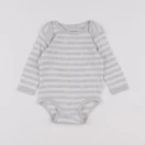 Vertbaudet - body gris - 3 mois