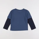 Vertbaudet - tee-shirt bleu - 6 ans