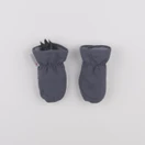 H&M - moufles gris - 3/6 mois