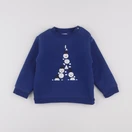 Jacadi - sweat bleu - 24 mois