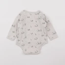 Vertbaudet - body beige - 12 mois