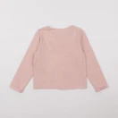 Vertbaudet - sweat rose - 6 ans