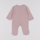 Vertbaudet - pyjama coton rose - 1 mois