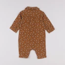 Vertbaudet - combinaison marron - 3 mois