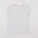 Vertbaudet - maillot de corps blanc, rose - 8 ans