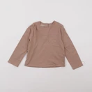 Vertbaudet - tee-shirt marron - 2 ans