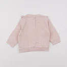 Vertbaudet - sweat rose - 12 mois