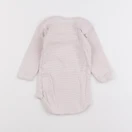 Petit Bateau - body rose - 6 mois