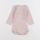 Petit Bateau - body rose - 12 mois