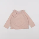 Vertbaudet - pull rose - 6 mois