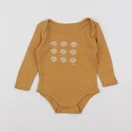 Vertbaudet - body orange - 9 mois