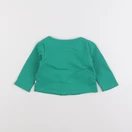 Jacadi - sweat vert - 6 mois