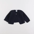 Petit Bateau - gilet bleu - 6 mois