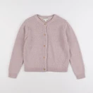 Vertbaudet - gilet rose - 8 ans