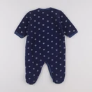Petit Bateau - sur-pyjama bleu - 6 mois