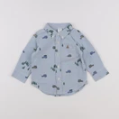 GAP - chemise bleu - 6/12 mois