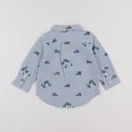 GAP - chemise bleu - 6/12 mois
