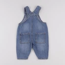 Zara - salopette bleu - 6/9 mois