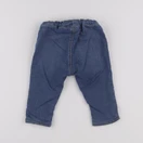 H&M - jean doublé bleu - 6/9 mois