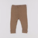 Zara - legging marron - 6/9 mois