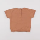 Vertbaudet - sweat orange - 24 mois